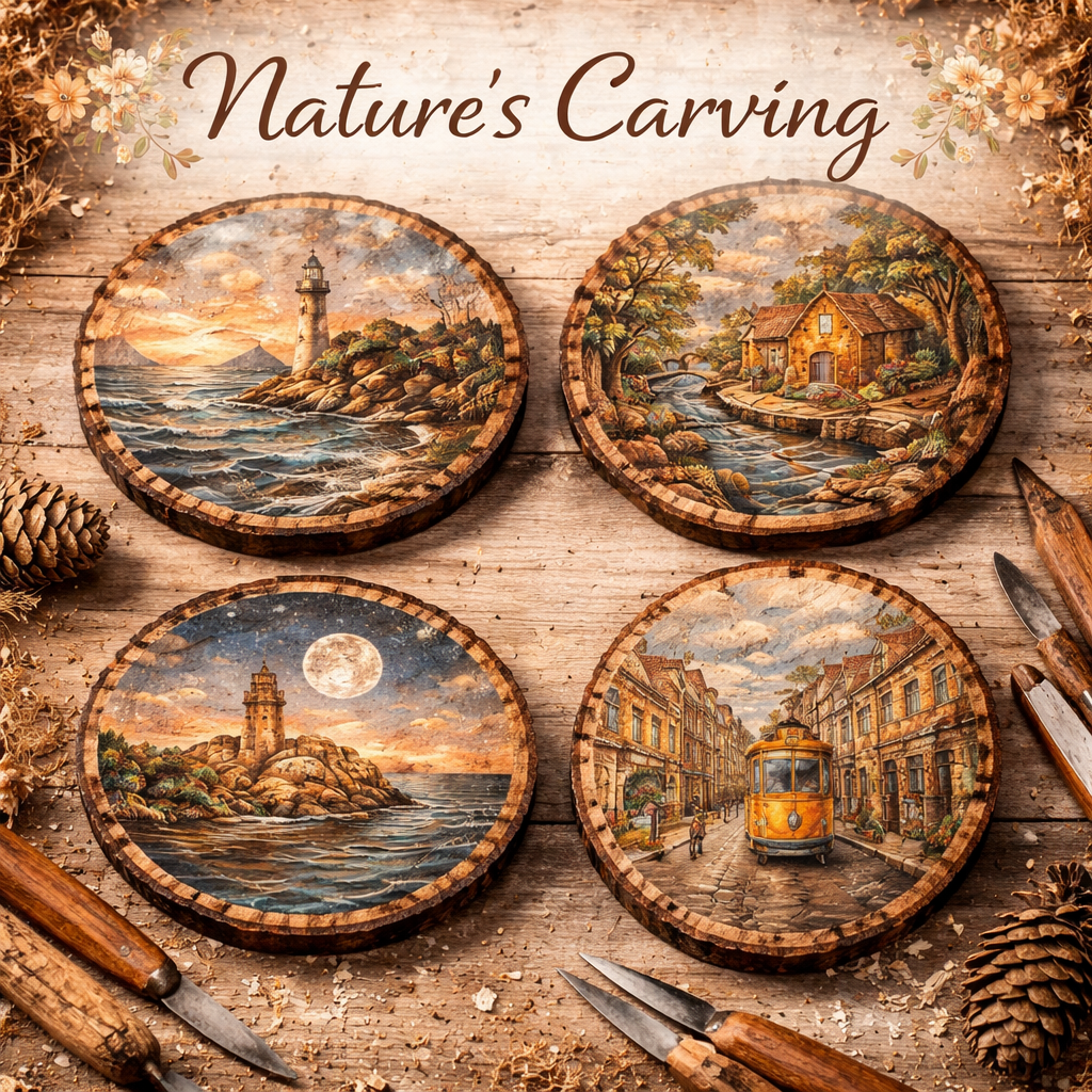 Wondrous Wooden Paintings