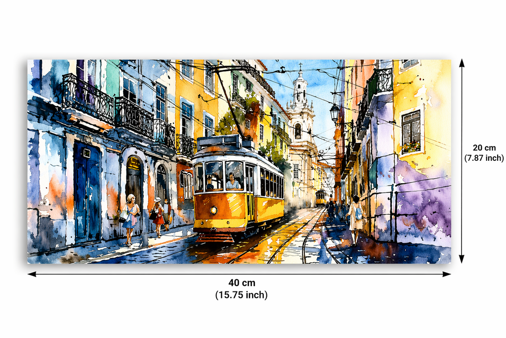 Elena’s Golden Tram Through Lisbon