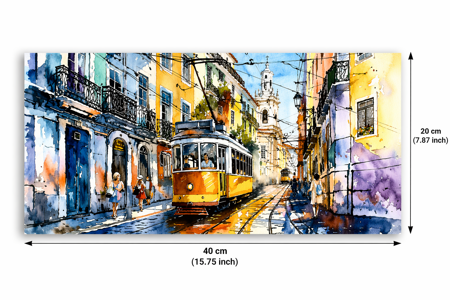 Elena’s Golden Tram Through Lisbon