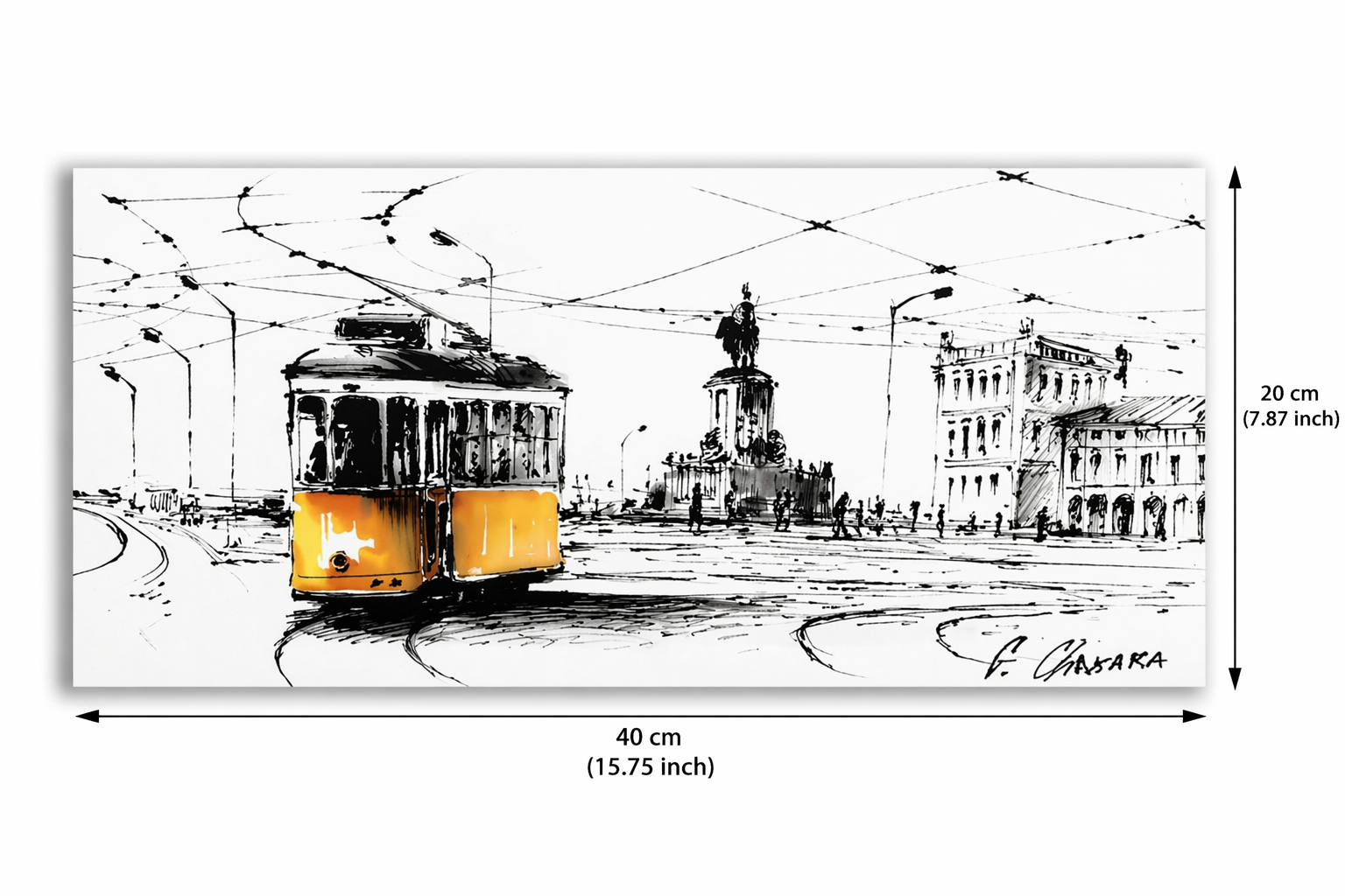 Elena’s Quiet Tram in Lisbon