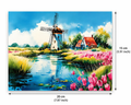 Elena Beneath the Windmill Sky