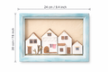 Elena’s Quiet Little Village – Handmade 3D Wall Frame