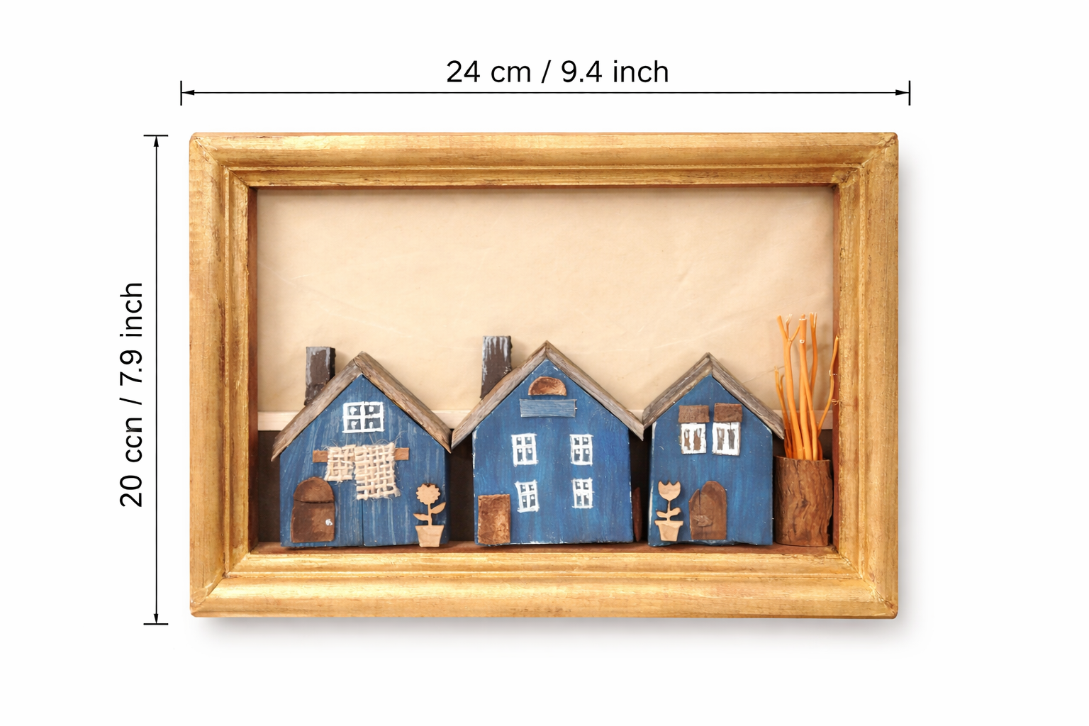 Elena’s Blue Village – A Tiny Handmade Story of Home & Heart