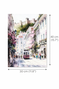 Elena’s Tram Through Lisbon – A Morning of Light and Blossoms