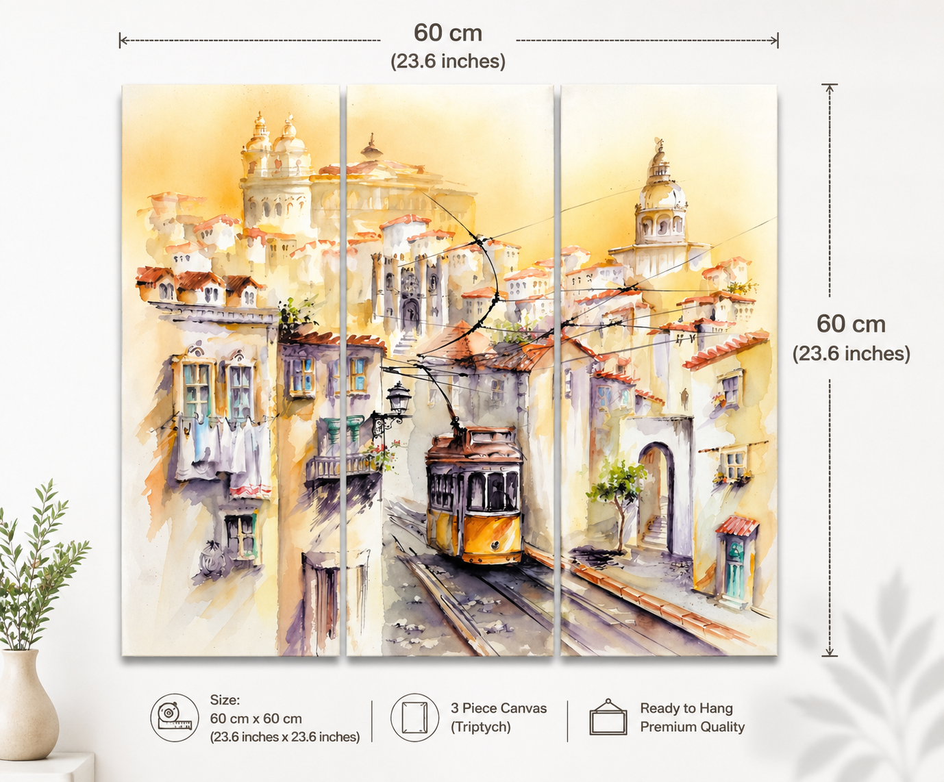 Elena’s Golden Tram – A Triptych of Timeless Lisbon