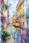 Elena’s Tram Through the Colors of Lisbon