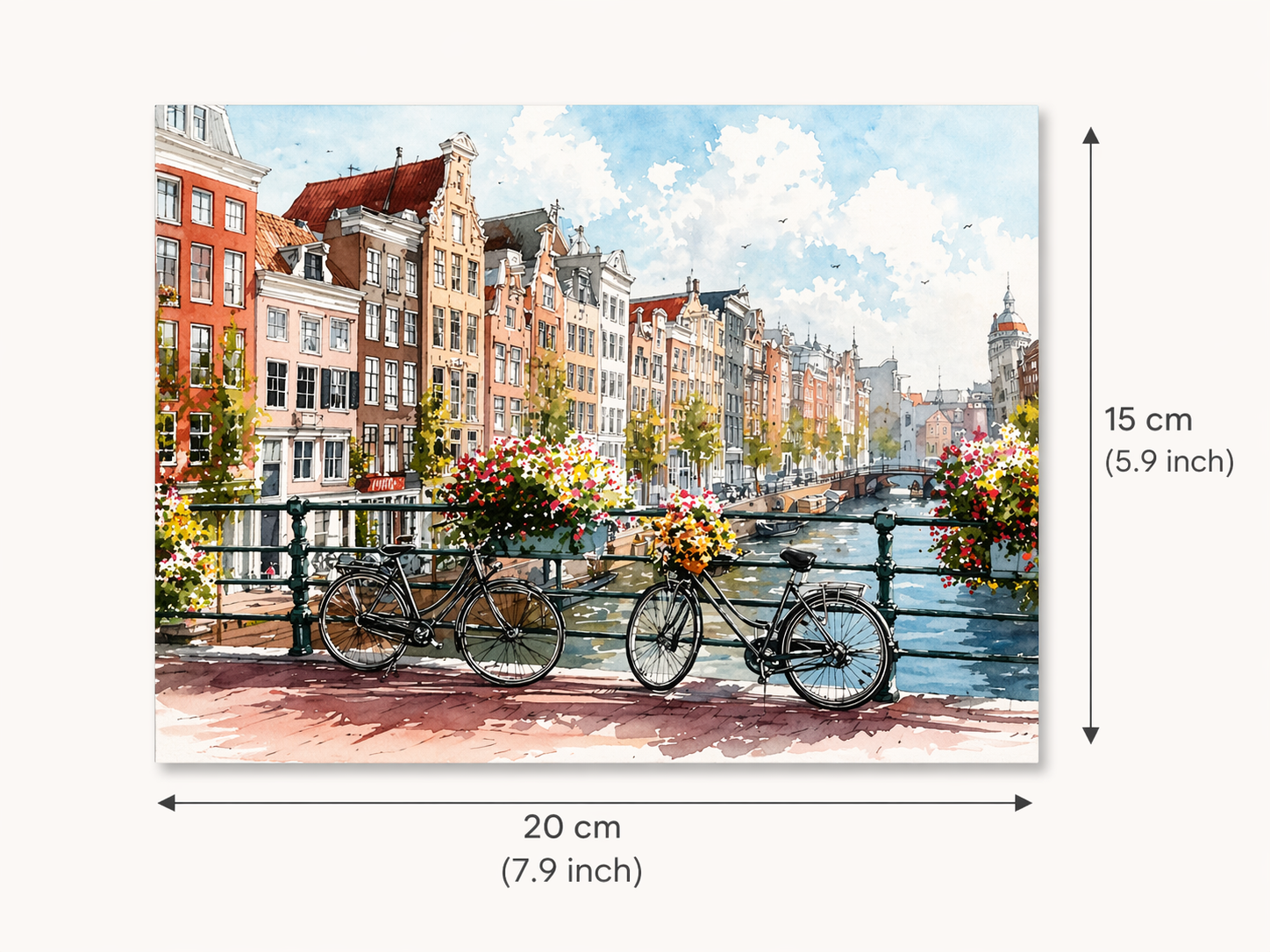Elena’s Bridge of Dreams – A Peaceful Day in Amsterdam