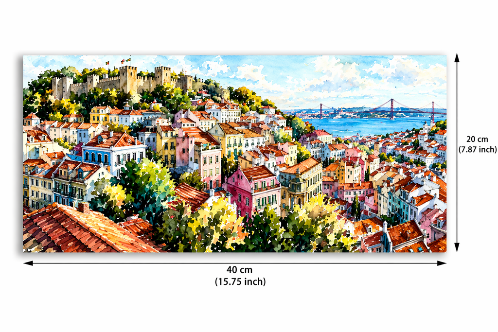Elena’s View Over the Hills of Lisbon