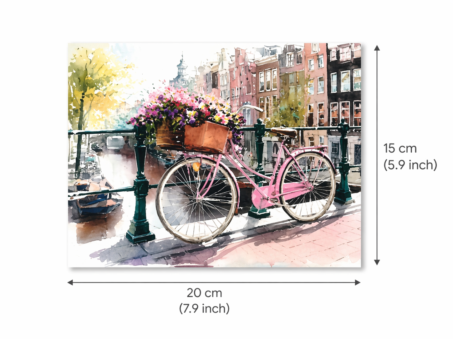 Elena’s Bicycle in Holland – A Quiet Ride by the Canal